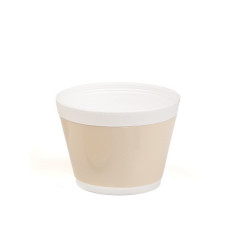 Pot à glace 400ml crème
